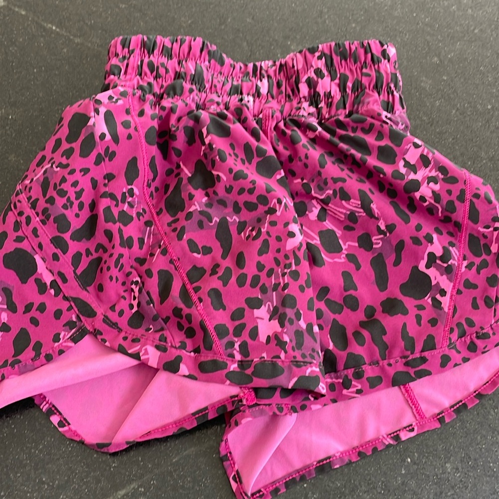 Lululemon running shorts size 0